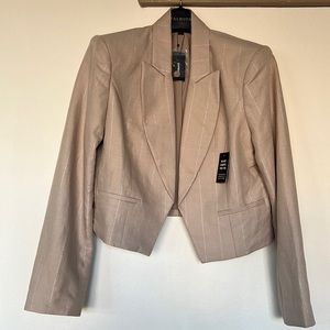 Crop blazer